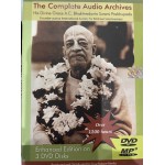 Srila Prabhupada Complete Audio Archives on 3 MP3-DVDs (Enhanced Quality Edition)